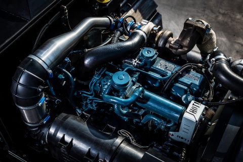 Diesel bi-energi drevet