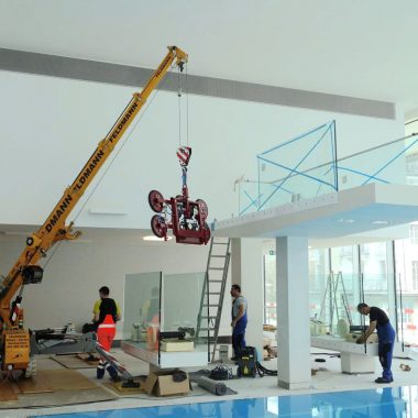 
												Sektor:Montering av glass												